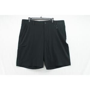NWT Columbia Omni Shield Shorts Men's 42 Black Hiking Stretch Fishing Summer